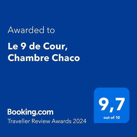 Le 9 De Cour, Chaco Bed & Breakfast *